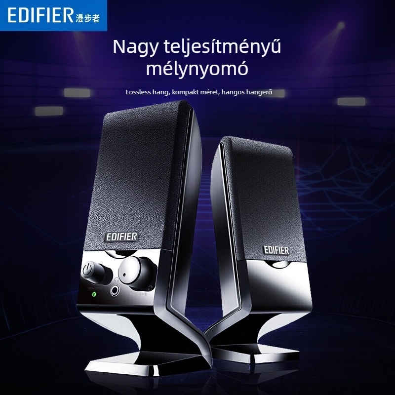 Edifier R10U számítógépes hangszórók USB és 3,5 mm-es audio csatlakozóval
