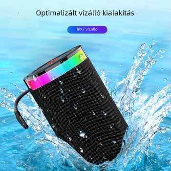 W-16 Bluetooth hangszóró – 10W, beépített 800–1000mAh akkumulátor, Bluetooth 5.3, frekvenciatartomány 60Hz–15kHz, hatótáv 10 m