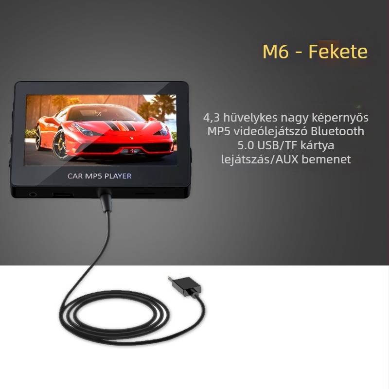 Autós LCD kijelző M6 Android Bluetooth 720p LUTU/OEM