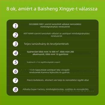 Jármű LCD kijelző JY-M770; kétcsatornás AHD/CVBS bemenet; felbontás 1024x600; négyfelé osztott HD hátrameneti monitor; PAL/NTSC; testreszabható feldolgozás; alkalmas vanokra, teherautókra és lakóautókra