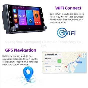 Android navigáció Toyota Corollahoz hardverrel és IPS kijelzővel — 12V táplálás, tömeg 1 kg, testreszabható konfiguráció, 1 év garancia