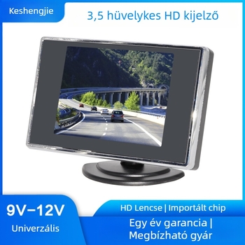 Autó LCD kijelző AV bemenettel, 800x480 felbontás, PAL/NTSC kompatibilis