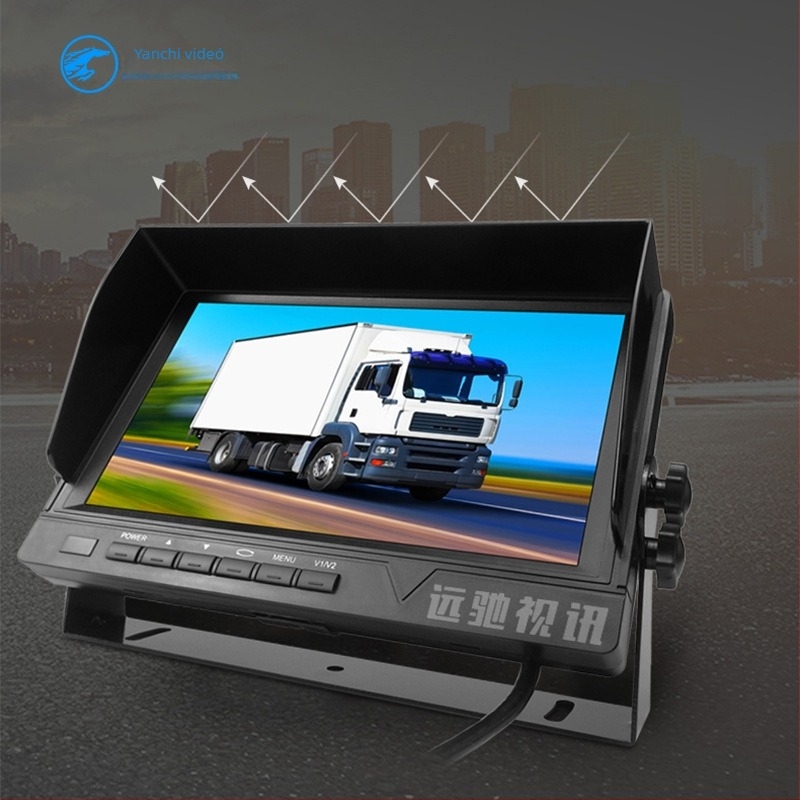 GP906 Autó LCD kijelző — Éjjellátó AHD, Többsávos IPS, műszerfal kijelző, Felbontás 800x480/1024x600, 12-36V, PAL/NTSC