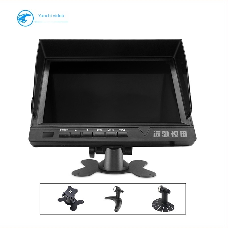 GP906 Autó LCD kijelző — Éjjellátó AHD, Többsávos IPS, műszerfal kijelző, Felbontás 800x480/1024x600, 12-36V, PAL/NTSC