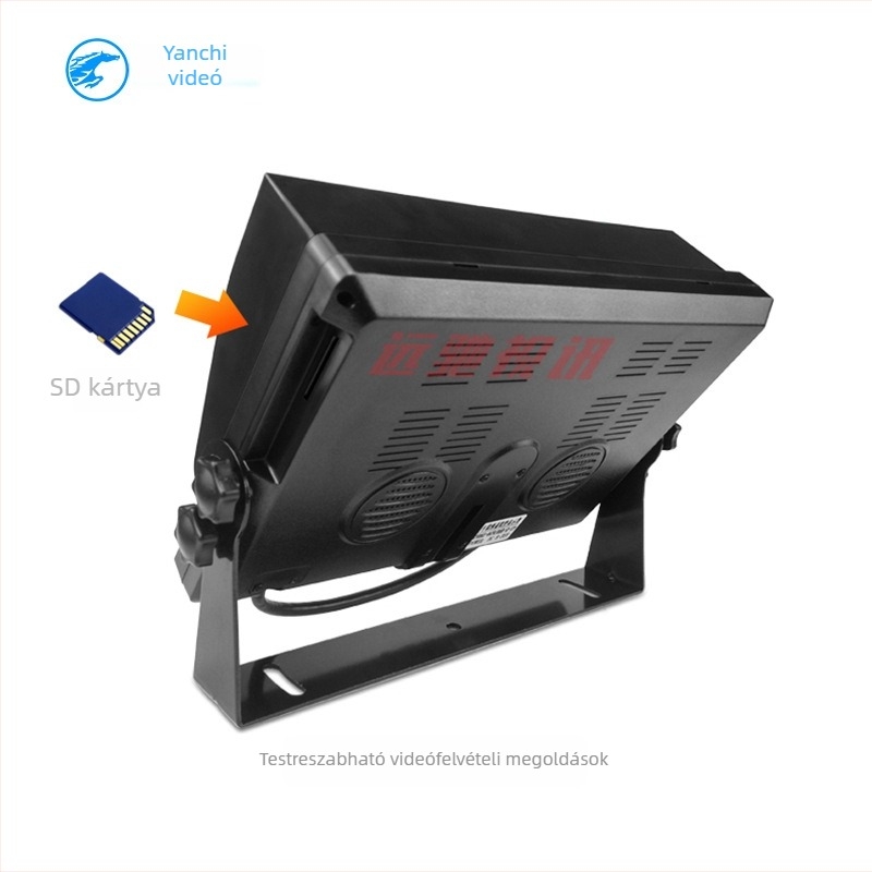 GP906 Autó LCD kijelző — Éjjellátó AHD, Többsávos IPS, műszerfal kijelző, Felbontás 800x480/1024x600, 12-36V, PAL/NTSC
