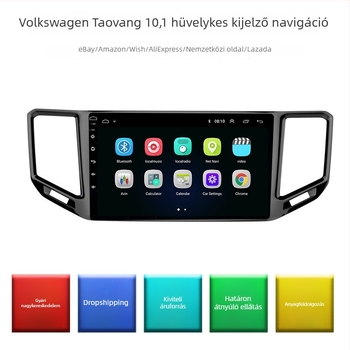 Volkswagen Teramont központi érintőképernyős navigációs rendszer – all-in-one GPS és hátrameneti kamera kijelző