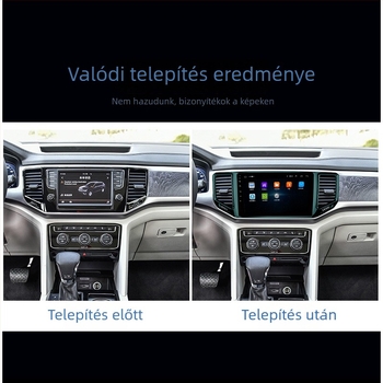 Volkswagen Teramont központi érintőképernyős navigációs rendszer – all-in-one GPS és hátrameneti kamera kijelző