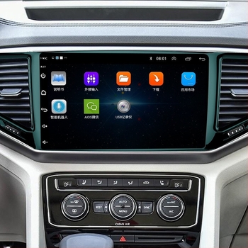 Volkswagen Teramont központi érintőképernyős navigációs rendszer – all-in-one GPS és hátrameneti kamera kijelző