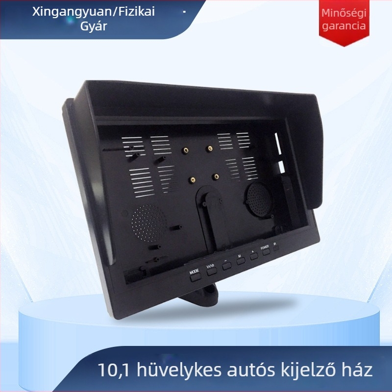 Autó LCD-kijelző burkolat, ABS anyag, 1024x600 felbontás, AV bemenet, modell 101H
