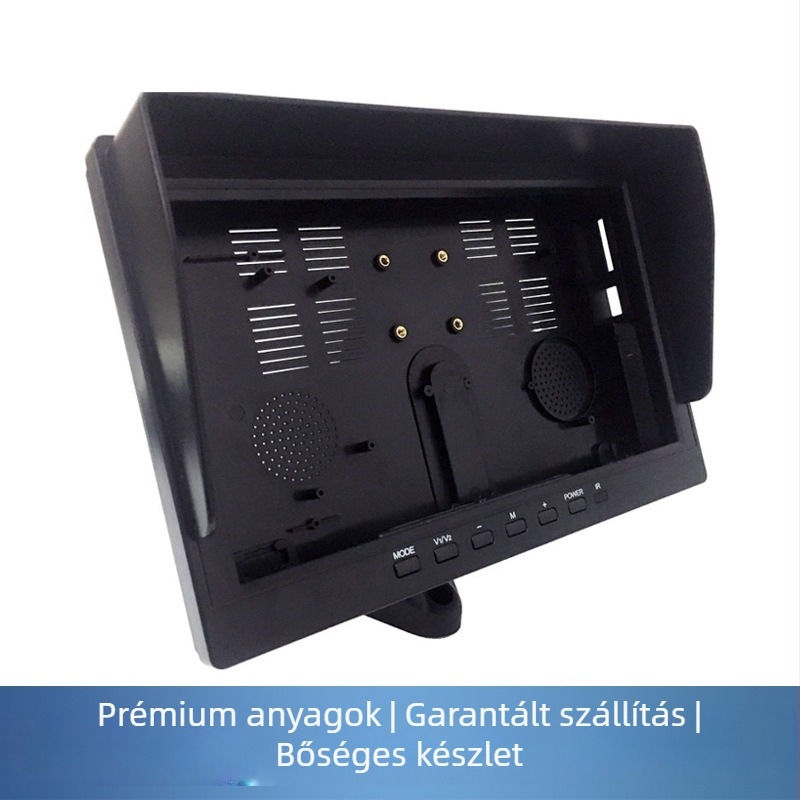 Autó LCD-kijelző burkolat, ABS anyag, 1024x600 felbontás, AV bemenet, modell 101H