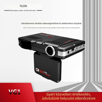 VG1 autós DVR - 1080p, 140° látószög, F2.0, TF-kártya, USB