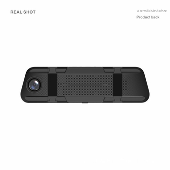 Autós dash cam előre és hátra egyidejű felvétellel, 1080p, 170° látószög, érintőképernyő, TF kártya támogatás