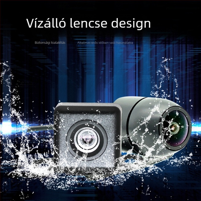 MT-18 Motorkerékpár DVR | Elöl és hátul kettős felvétel, 720p, 140° látószög, vízálló, USB, TF-kártya támogatás