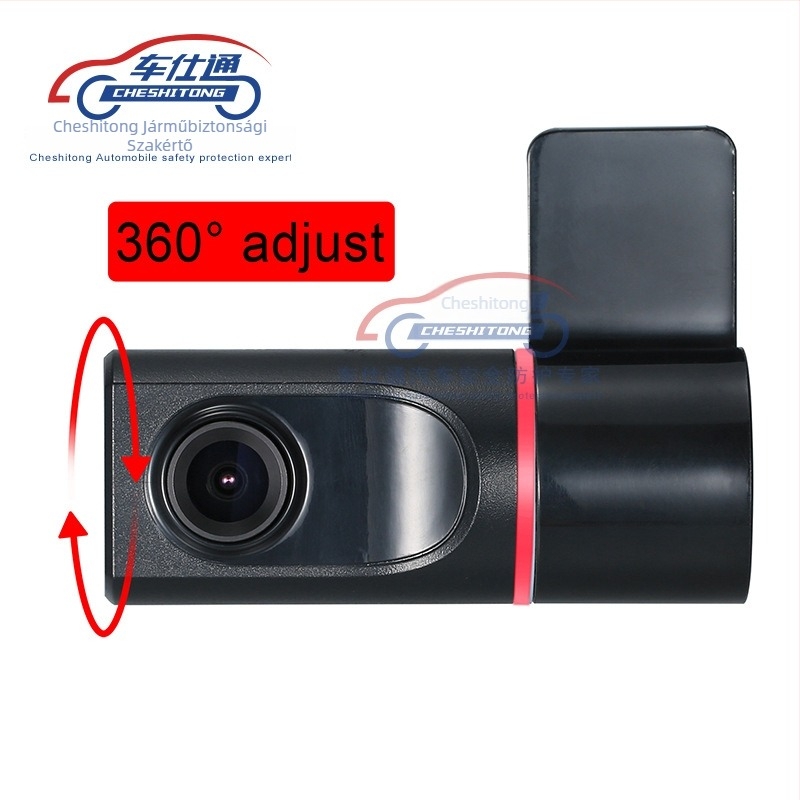 Che Shitong Android HD autós dashcam ADAS-szal – 1080p, 140° széles látószög, hurkoló felvétel, sávváltási asszisztens, TF-kártya tárolás