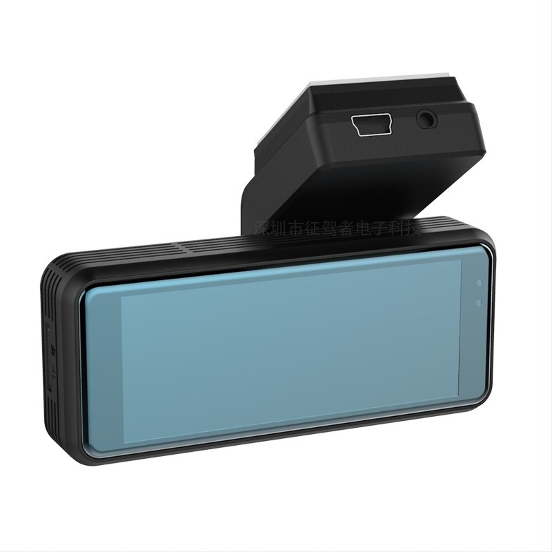 3,16 hüvelykes Wi-Fi dash cam elő- és hátoldali felvétellel, 1296P, 170° széles látószög, parkolási mód
