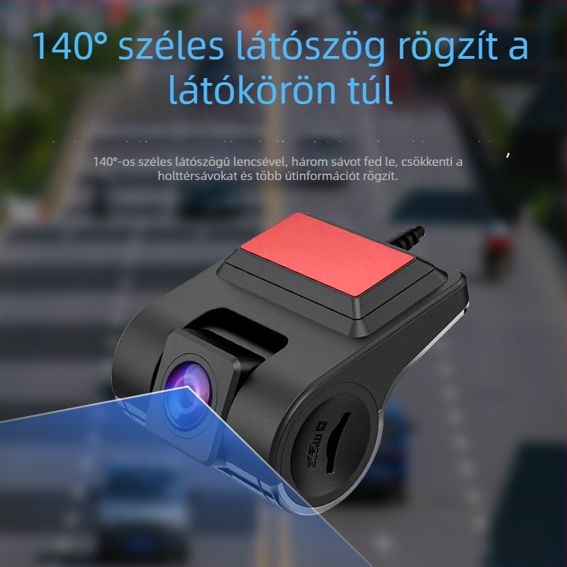 USB autós navigációs videórögzítő, HD felbontású, rejtett DVR, telepítés nélkül