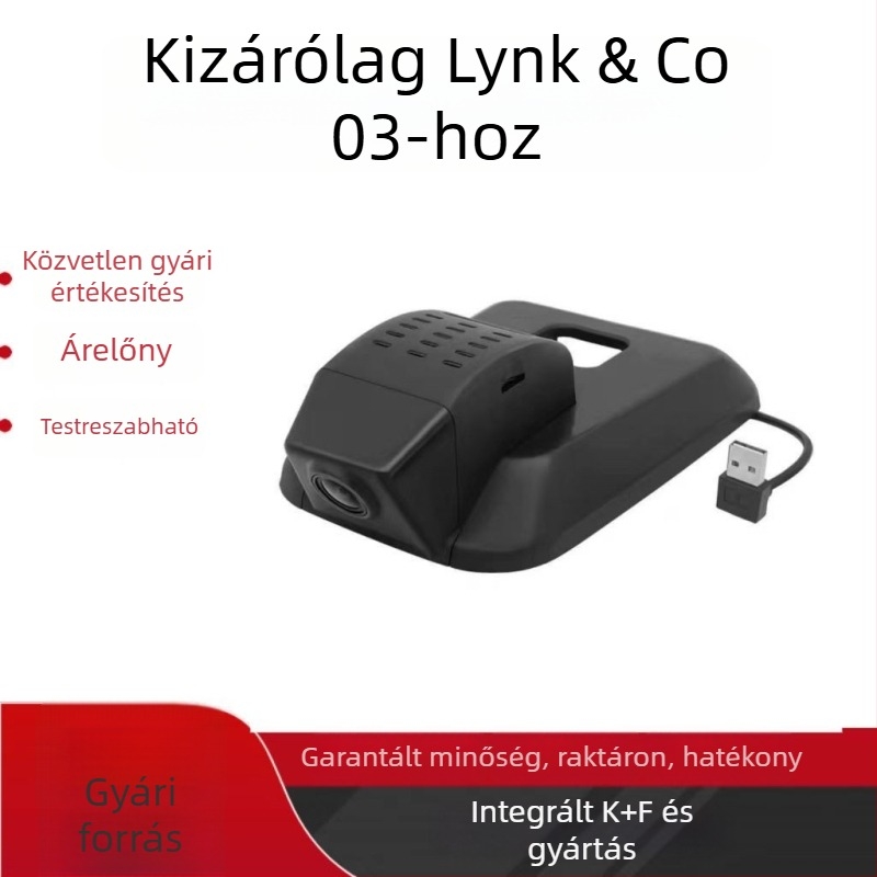 Lynk & Co 03 rejtett autós kamera