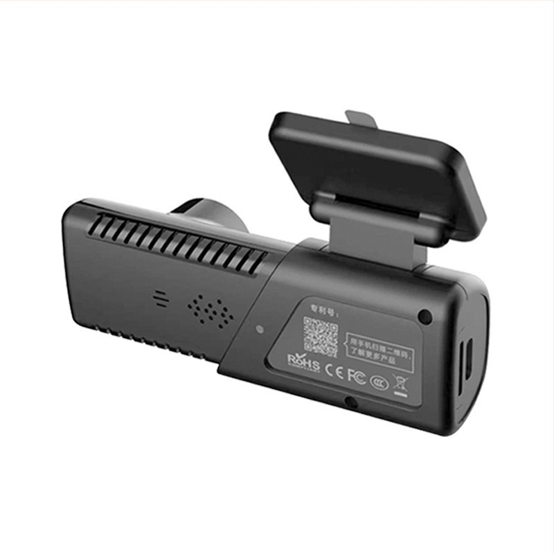HD Wi‑Fi autós regisztrátor rejtett kamerával, 1080p, 160° látómező, univerzális kompatibilitás, szélvédőre szerelhető
