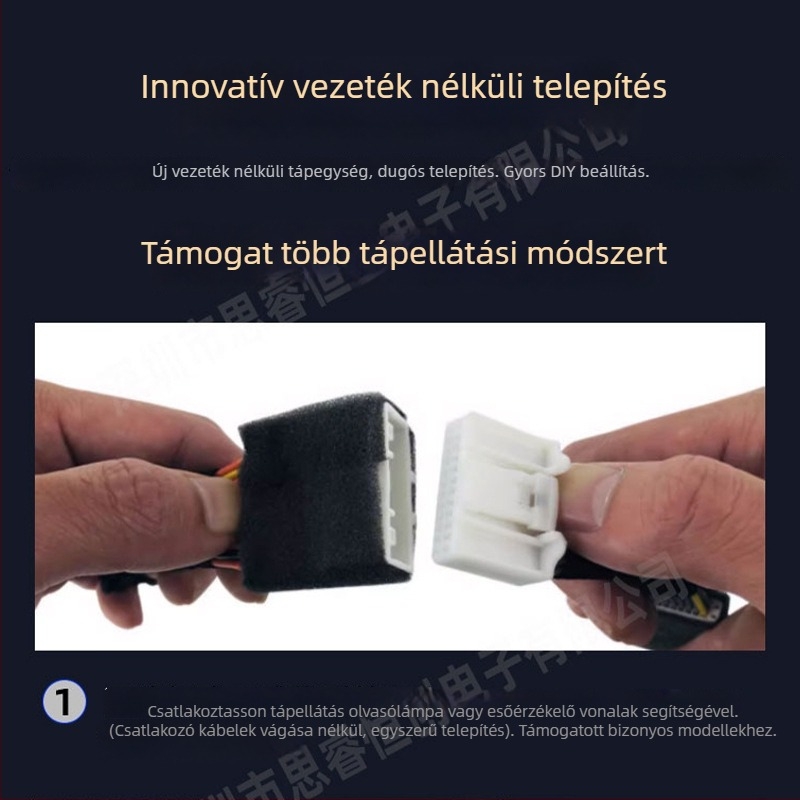 4K Ultra HD autós dash kamera, 150° látószög, F2.0 rekesz, ciklikus felvétel, éjszakai látás