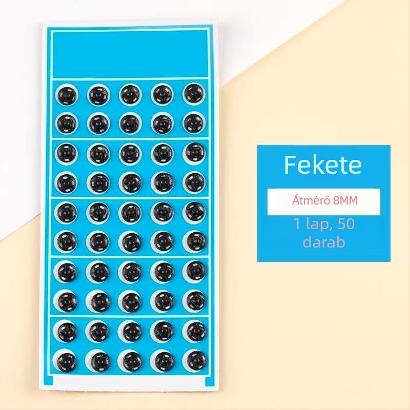 Rejtett fém snap gombok ruházathoz – két részű ötvözet, ruházati kiegészítők