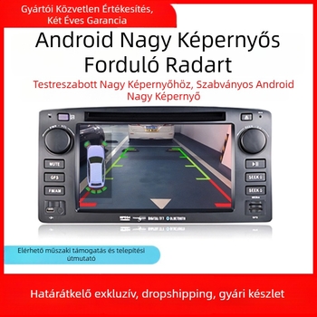 Otai Vizuális tolató radar 4 érzékelővel, 12V tápegység, csengő riasztás