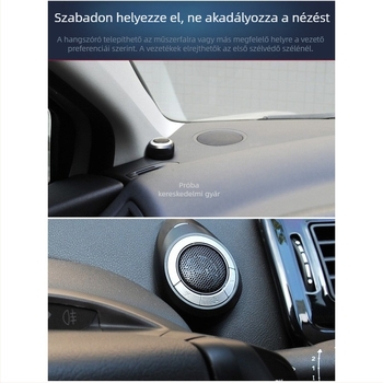 Hátsó parkolási radar 4 szenzorral, 3029 modell, 12V, érzékelő tartomány 0,3–2,0 m, sípoló figyelmeztetés