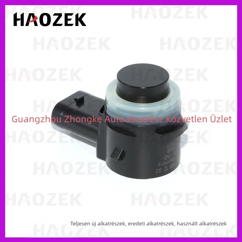 HAOZEKE Hangalapú tolató radar, 2 szenzorok, 12V, kompatibilis VW és Audi