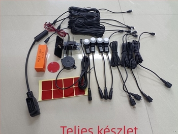 OBD első radar - plug-and-play hangriasztós hátrameneti radar, Ljh300, 4 szenzor, 12V, 4W