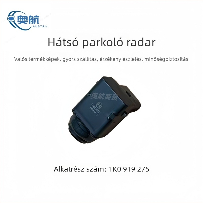 Hátsó parkolási radar szenzor - Sagitar-kompatibilis | Modell: 1K0 919 275 | Anyag: Műanyag | Feldolgozás és testreszabás: Igen