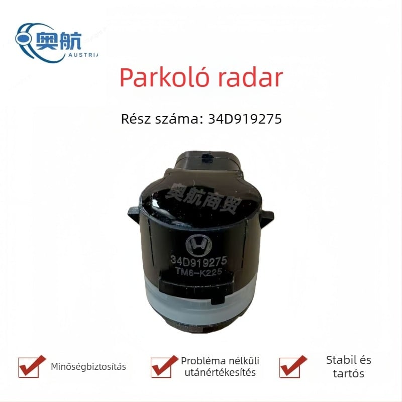 Parkolószenzorok elől és hátul a Jetta King számára, modell 34D 919 275, műanyag