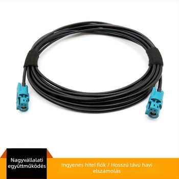 BYD Fakra+2Pin adapterkábél autó radarhoz, hátrameneti kép és vezetési regisztrátor illesztő; réz érintkezők; hideg préseléses gyártás