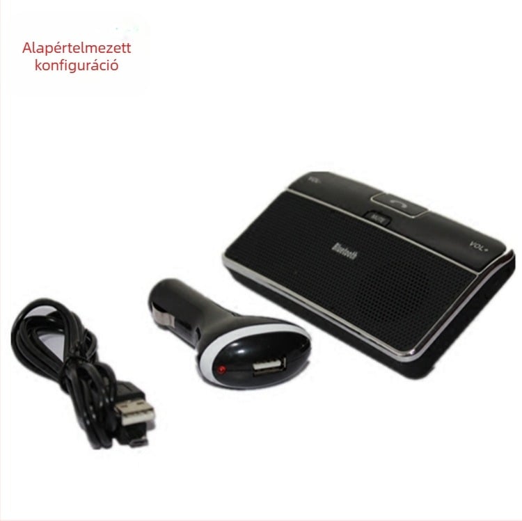 Autó Bluetooth kihangosító napellenzőre szerelve, CSR4.0LD-168, Zebao Gold, ABS
