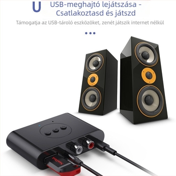 NFC Bluetooth Autóhifi Zen vevő | USB/AUX interfész | Plug & Play | Bluetooth 5.3 | Hatótáv 10 m | Modell ZT--b21