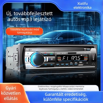 Intelligens hangutasítású autós MP3 lejátszó Bluetooth-tal, kártyahely és autórádió
