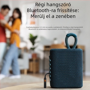 Autó Bluetooth 5.4 vevő-adó 2-in-1, 3,5 mm-es audió adapter, kihangosító beszélgetés, Plug-and-Play