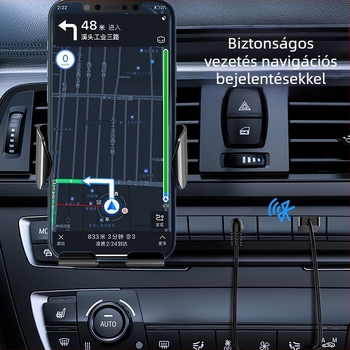 Autó Bluetooth vevő AUX-kal, Bluetooth 5.0, Plug‑and‑Play, USB/3.5 mm interfész, 10 m hatótávolság, D08 modell