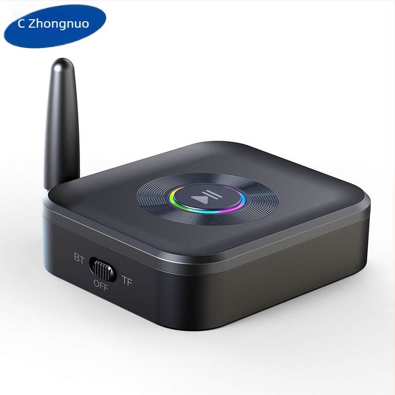 Autó Bluetooth-vevő 3,5 mm-es csatlakozóval, Plug-and-Play, külső áramellátás, BT 5.1, 50 m hatótávolság