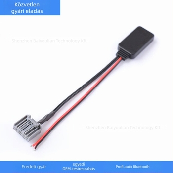 Bestolink Bluetooth autós hands-free adapter Honda rádióhoz, 20-pines csatlakozóval, Bluetooth 5.0, AUX-in, 12V bemenet, 23 hosszúságú kábel