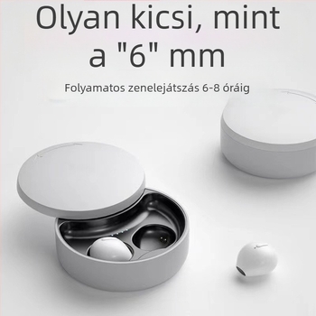 Vezeték nélküli Bluetooth fülhallgatók – Bluetooth 5.0, kétoldalas sztereó, 10 m hatótávolság, üzemidő 4–8 óra, hívások és zene támogatása