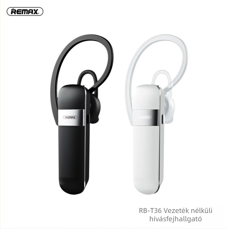 Remax vezeték nélküli Bluetooth fülhallgató fülhorgos dizájnnal, hívás- és zenei támogatás, Bluetooth 5.0, 10 m hatótáv, mono mód, akkumulátor élettartam akár 4 óra