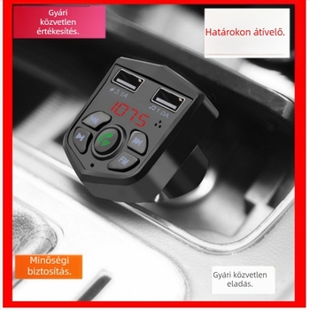 Autó MP3 lejátszó 803E — FM adó, USB interfész, szivargyújtó tápellátás, 12–24V