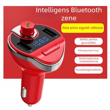 Aijietong T20 Autós Bluetooth MP3 lejátszó USB töltő FM adó Hands-Free