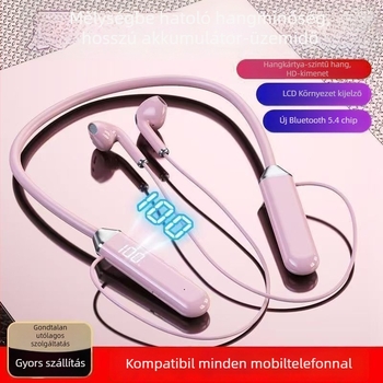 Vezeték nélküli in-ear fülhallgató zajszűrő és anti-drop funkcióval, Bluetooth 5.0, 20 m távolság, >8 óra üzemidő, Qualcomm chip, IPX6 vízálló