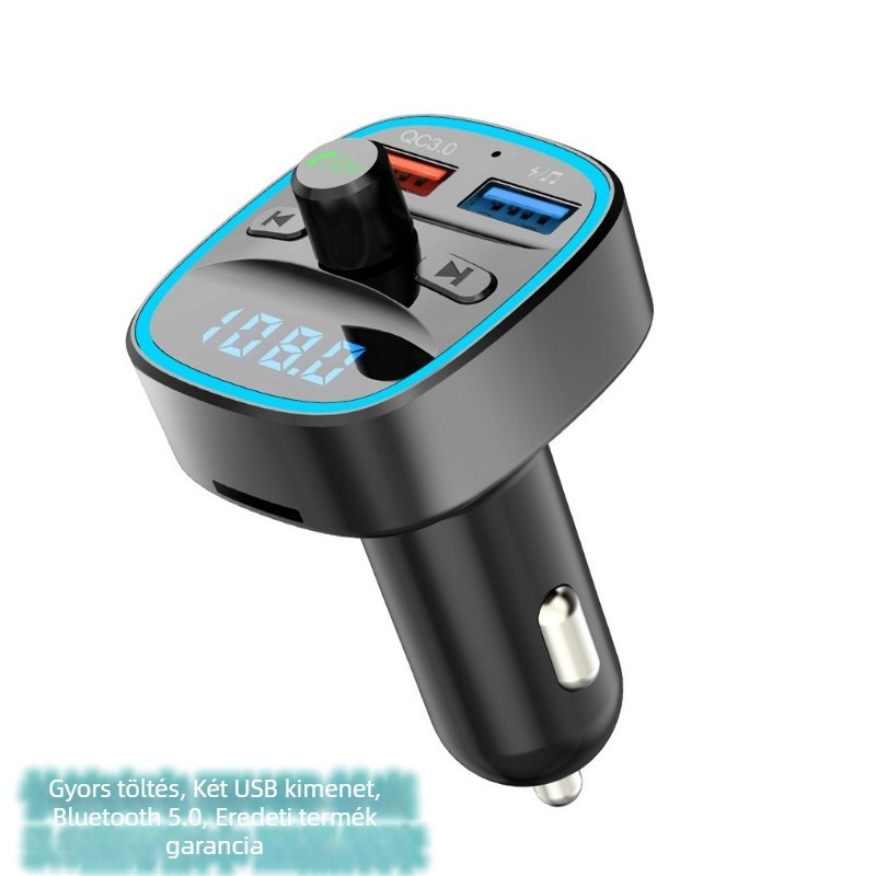 Autó MP3 lejátszó Bluetooth FM-adapter – Modell T25, Hands-Free zene