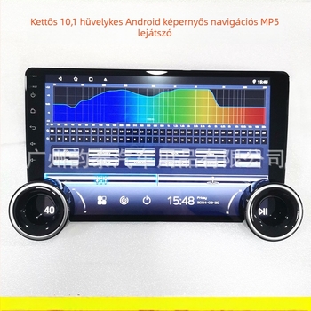 10,1 hüvelykes Android autó navigáció MP5-tel és CarPlay-vel, univerzális egység