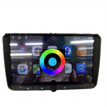 9 hüvelykes Android autós DVD navigáció a Volkswagen központi kijelzőjéhez Bluetooth multimédiás lejátszóval