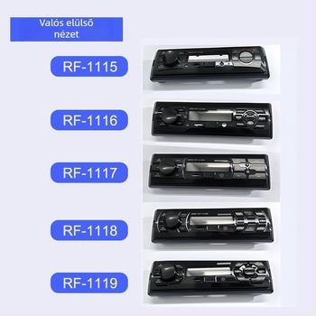 Autóközponti vezérlő burkolat — ABS műanyag előlap DVD navigációhoz, univerzális modell, testreszabás elérhető, eredet: Guangdong, márka: Ruifengzhi