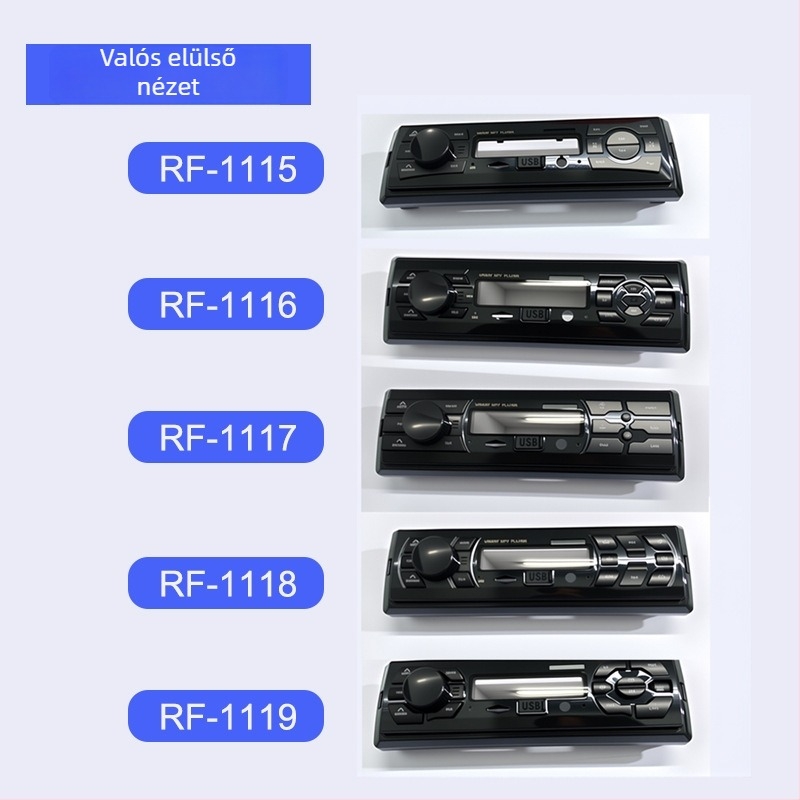 Autóközponti vezérlő burkolat — ABS műanyag előlap DVD navigációhoz, univerzális modell, testreszabás elérhető, eredet: Guangdong, márka: Ruifengzhi