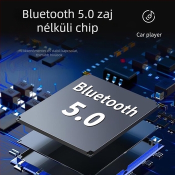 BT21 autós Bluetooth MP3 lejátszó kettős USB-portokkal, 3.1A gyors töltés, 12-24V tápegység, FM rádió