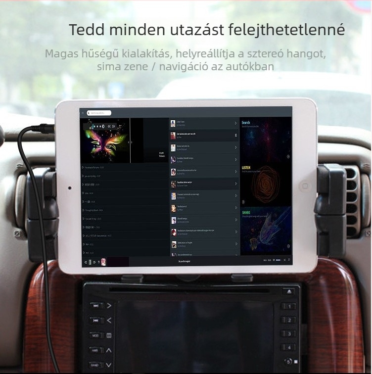 3,5mm férfi–férfi audio kábel autó- és multimédiás eszközökhöz, aranyozott csatlakozók, CCS-vezető; kompatibil autóhangfallal, mobiltelefonral, TV-vel, számítógéppel, tablettával, MP3-lejátszóval